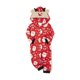 thumbnail image 3 of Pijamas navideños a juego Fiomva para la familia, pijamas estampados bonitos para las vacaciones, ropa de dormir navideña con capucha para parejas/niños, 3 of 8