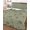 Green, variant on Twin Quilt Bedding Set, Brown Floral Reversible Summer Quilt 3 Pieces, Vintage Spring Botanical Flowers Lightweight Bedspreads Coverlets with 2 Pillow Shams for All Seasons