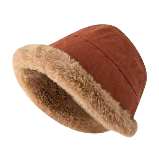 Gorro impermeable Minnieouse Con pompón para mujer de lana Con forro a prueba de viento invierno