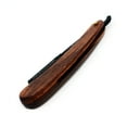 thumbnail image 2 of Professional Wooden Handle Straight Edge Razor - For Barbers and  Salons By XPERSIS PRO Plus 100 Derby Blades, 2 of 5