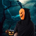 thumbnail image 5 of Cosplay de traje Irfora Máscaras de calabaza de Halloween Máscaras de calabaza de terror para adultos Accesorios de disfraces de disfraces para decoraciones de fiesta de Halloween Suministro Irfora Cosplay de traje, 5 of 5