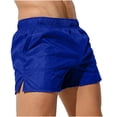 thumbnail image 4 of WIZUTIZ Men's See Through Beach Shorts Swim Trunks Elastic Mesh Swimming Boxer Briefs Lounge Pants Outdoor Sweatpants, 4 of 5