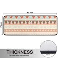 thumbnail image 5 of Kitchen Rugs Sets Of 2,Soft Colored Geometric Pattern Anti Fatigue Kitchen Mat Rugs Non Slip Washable,Decorative Kitchen Floor Mats for Kitchen,Sink,Laundry,17"x47"+17"x47", 5 of 5