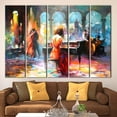 thumbnail image 6 of Prickelndes Tanzvergnügen Poster, Abstract Music Printed Canvas, Musician Artwork, Haenraets Willem, Romantic Couple Poster, Canvas Wall Decor - 3P-Rolled Canvas, 6 of 9