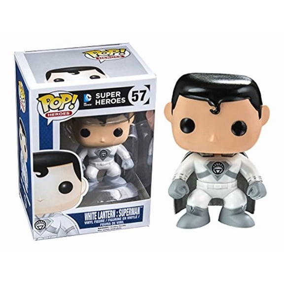 Funko Pop DC Heroes 57 Exclusive White Lantern Superman