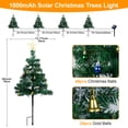 thumbnail image 4 of Fohil Solar Garden Lights Christmas Tree Snowflake Waterproof, 8 Mode Colorful LED 4 Pack, 4 of 7