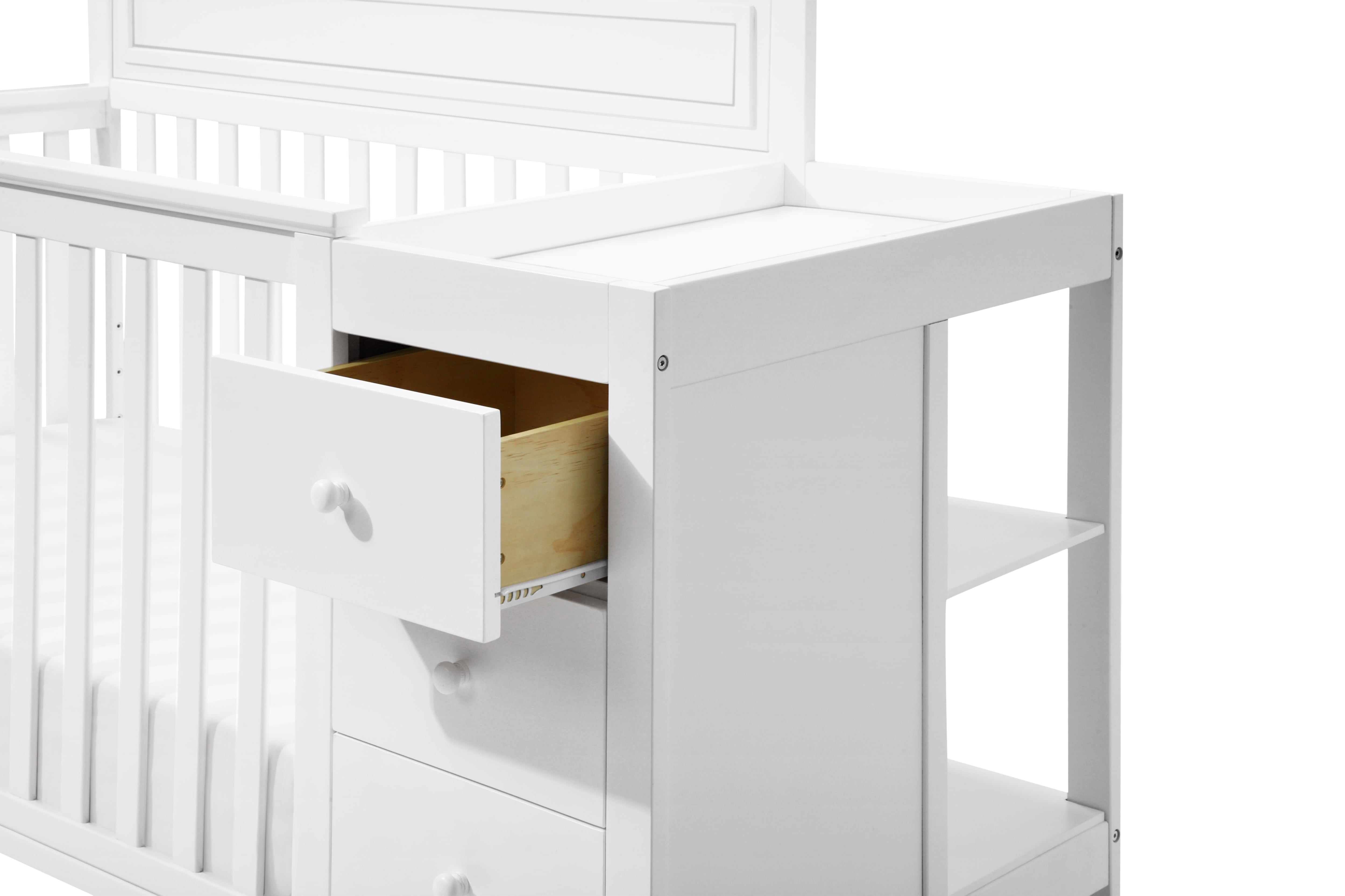 Davinci Autumn 4-in-1 Convertible Crib and Changer, White