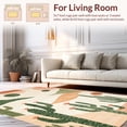 thumbnail image 2 of ODIKA 4' x 6' Machine Washable Non-Slip Area Rug, Boho Cactus High Traffic Rug, Beige, 229965, 2 of 7