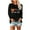 Black, variant on WREESH Long Sleeve T-Shirt for Women Family Thanksgiving Shirts Casual Letter Graphic Tees Fall Tops 2025 White