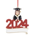 thumbnail image 2 of Maxora Personalized Ornament Customized Christmas Ornament Graduate Girl Free Customize, 2 of 7