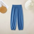 thumbnail image 2 of Joggers For Girls 10-12 Baby Long Bloomers Soft Linen Cotton Harem Pants for Boys Girls Toddler Casual Long Pants Trousers Summer Clothes, 2 of 6