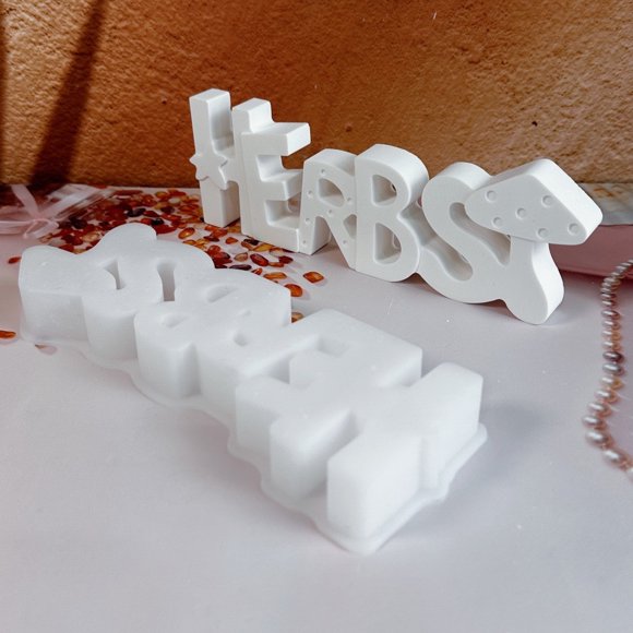QTOCIO Silicone Moulds Silicone Mould Plaster Mould For Casting Moulds Silicone Letters Casting Mould