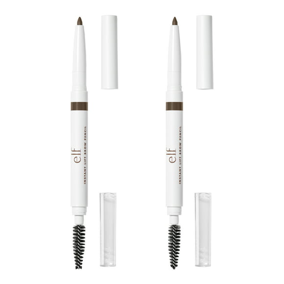 e.l.f. Instant Lift Brow Pencil - 2 Pack, Neutral Brown