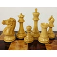 thumbnail image 3 of BLOOD ROSEWOOD 3 3/4" Kg Anderssen Staunton Wood Chess Set 18" Cherry Color Bd, 3 of 6