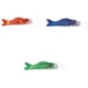 thumbnail image 1 of 3x Satin Windsock Adorno de pez japonés Wind Streamer 150cm, 1 of 5