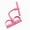 Pink, variant on BESTSKY Pilates Equipment,Eco-Friendly High-Stretch Tubes Gym Equipment,Non-Slip Foam Handles & Footrests Stretching Equipment,Pilates Bar,Pink