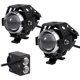 thumbnail image 1 of 2 piezas de 15 W Lámpara auxiliar LED para faros delanteros de motocicleta Luz delantera de motocicleta Proyector de luz antiniebla Motor LED, 1 of 5