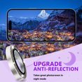 thumbnail image 3 of KONEE Camera Lens Protector Compatible with iphone 14 Pro/14 Pro Max, Anti Scratch Tempered Glass Camera Screen Protector, Individual Lens Cover for iPhone 14 Pro/ iPhone 14 Pro Max - Silver Glitter, 3 of 7