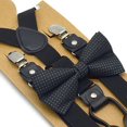 thumbnail image 3 of Shenmeida Set Clip On Adjustable Y shaped Non slip Braces Suspenders Shoulder Straps Suspender for Wedding, 3 of 4