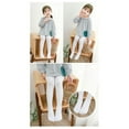 thumbnail image 6 of Meihuid Toddler Girls' Solid Color Leggings with Stretch and Anti-Slip Design, 6 of 8