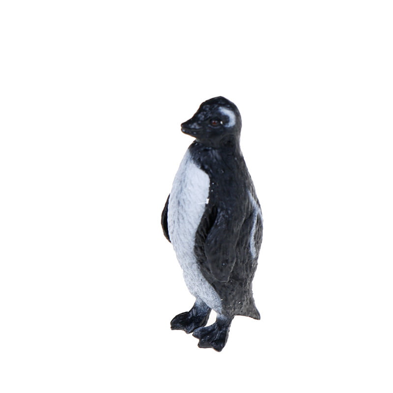 8pcs/set Plastic Ocean Animal Small Penguin Figure Model Toy LECA 