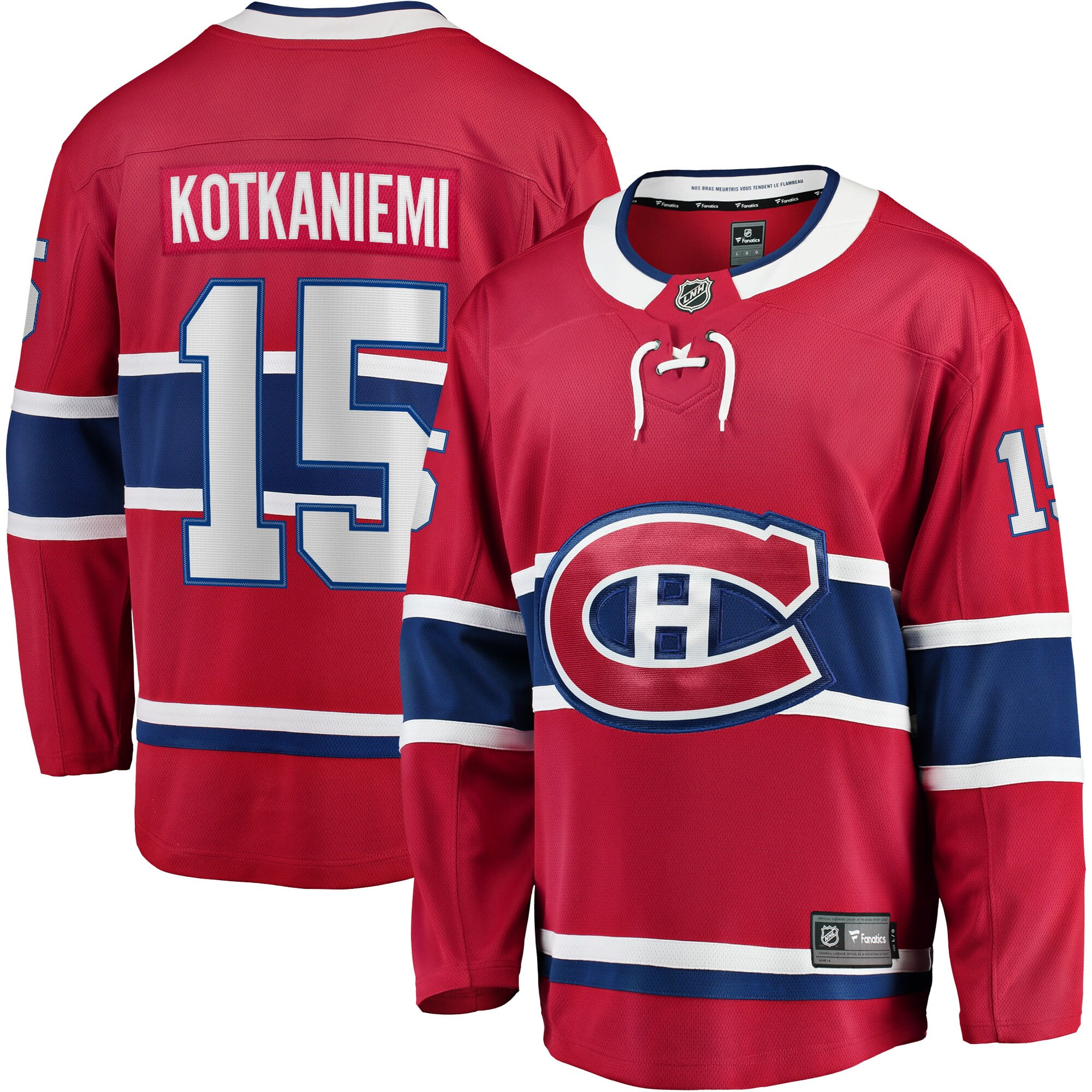 Jesperi Kotkaniemi Montreal Canadiens Fanatics Branded Home Breakaway Player Jersey Red Walmart Com Walmart Com