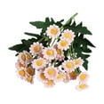thumbnail image 2 of Yonrjhukm Artificial Silk Chamomile Daisy Wedding Flowers, Realistic Faux Floral Decoration for Home, Photography, and Events, Long-lasting, Allergy-friendly Polyester Fiber Blooms, 2 of 6