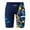 Dark Blue, variant on Kiijoy Boys Swim Trunks Swimwear Beach Swim Shorts Athletic Swimming Bottom, Sizes 6-7