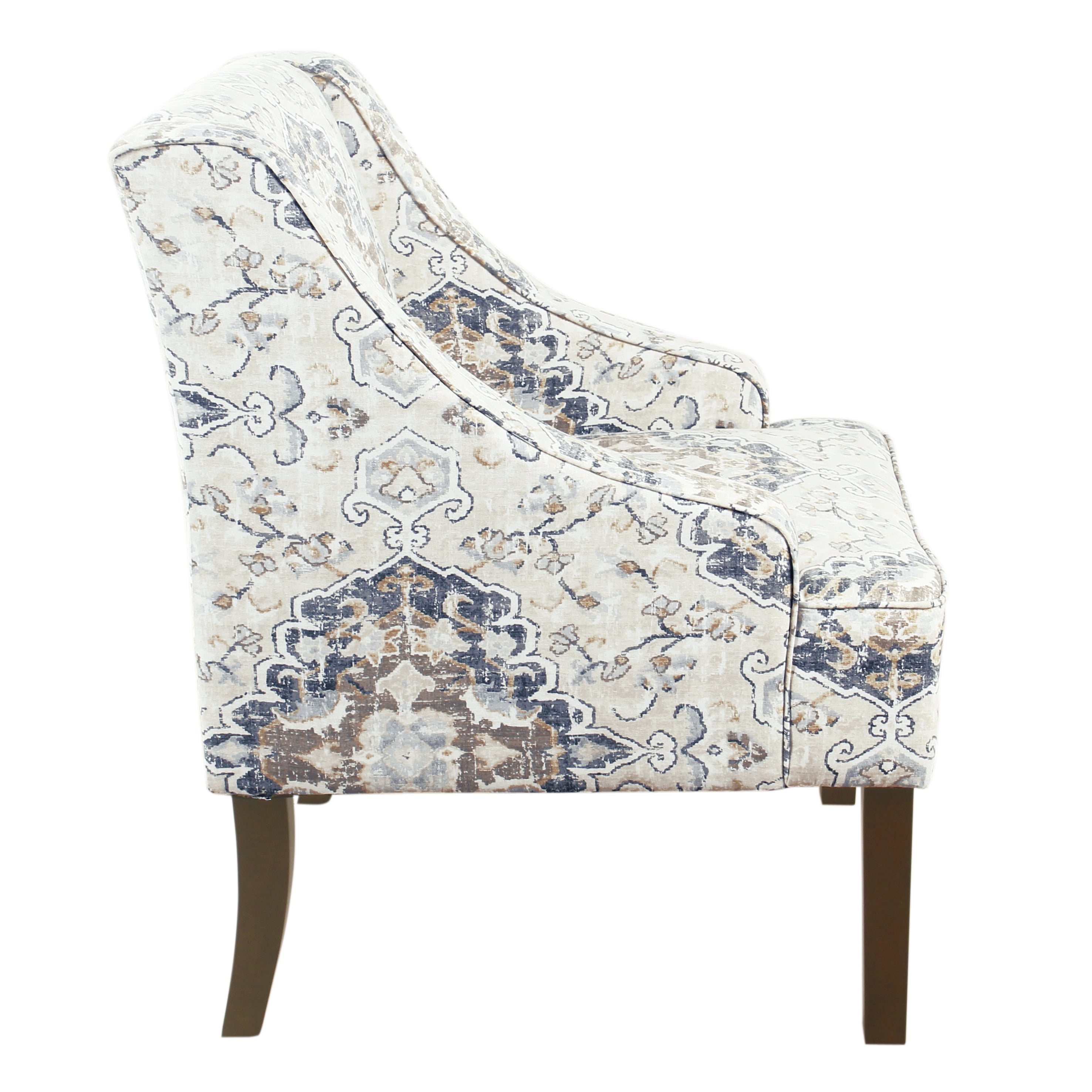 HomePop Classic Swoop Arm Accent Chair