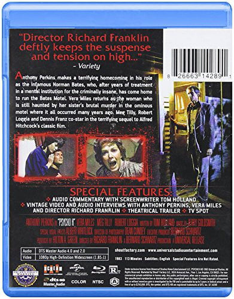 Amazon.com: Psycho II (Collector's Edition) [Blu-ray
