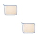 thumbnail image 4 of Wosthever Depurador corporal Limpiador conveniente Accesorio de baño Paño de espuma cómodo y seguro Toallas de ducha Toallita para baño Azul Azul 2piezas, 4 of 6
