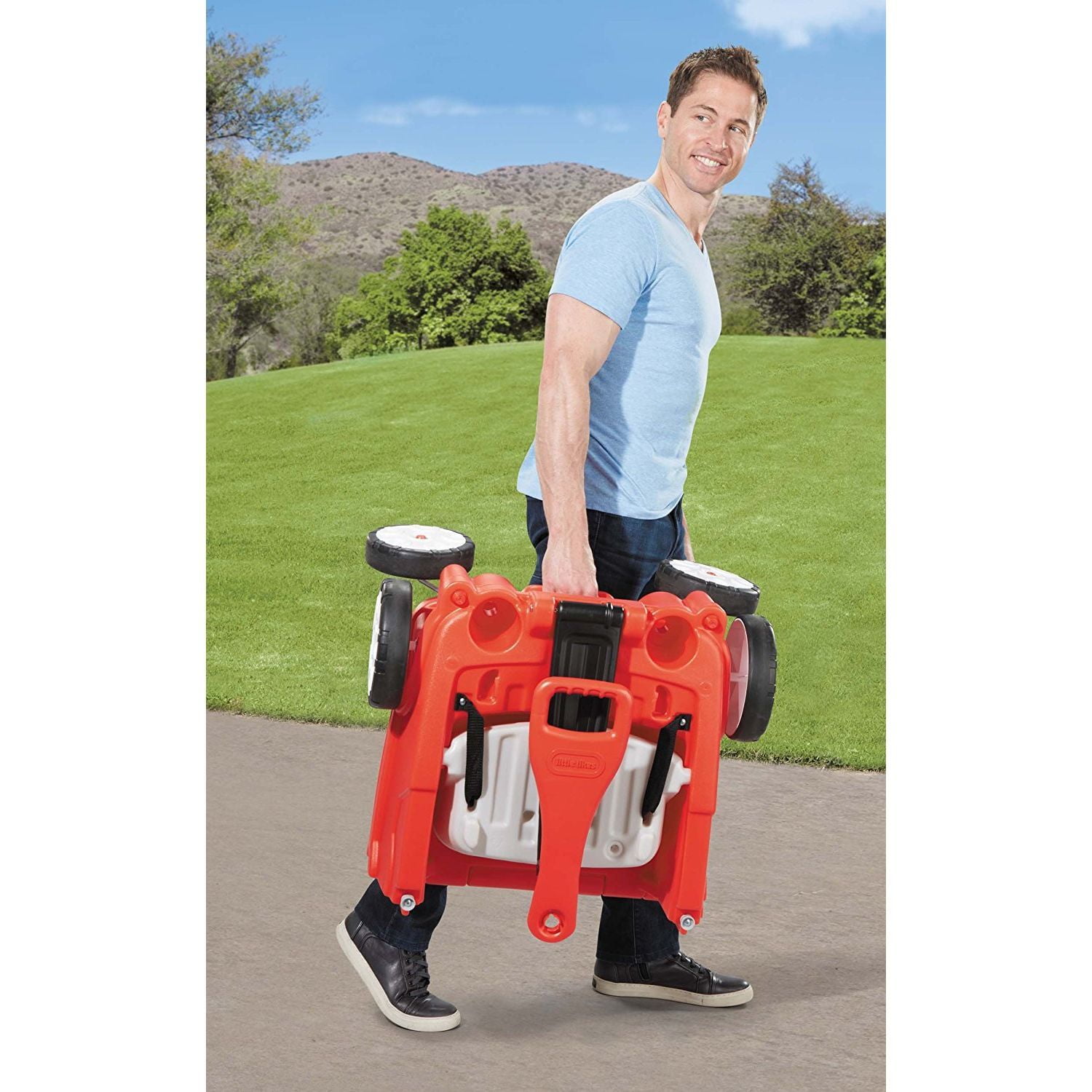 little tikes foldable wagon