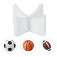 thumbnail image 3 of Uxcell 2 Inch Acrylic Ball Display Stand Holder for Softball Baseball Tennis White 2 Pack, 3 of 6
