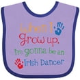 thumbnail image 3 of Inktastic Irish Dancer Future Boys or Girls Baby Bib, 3 of 4