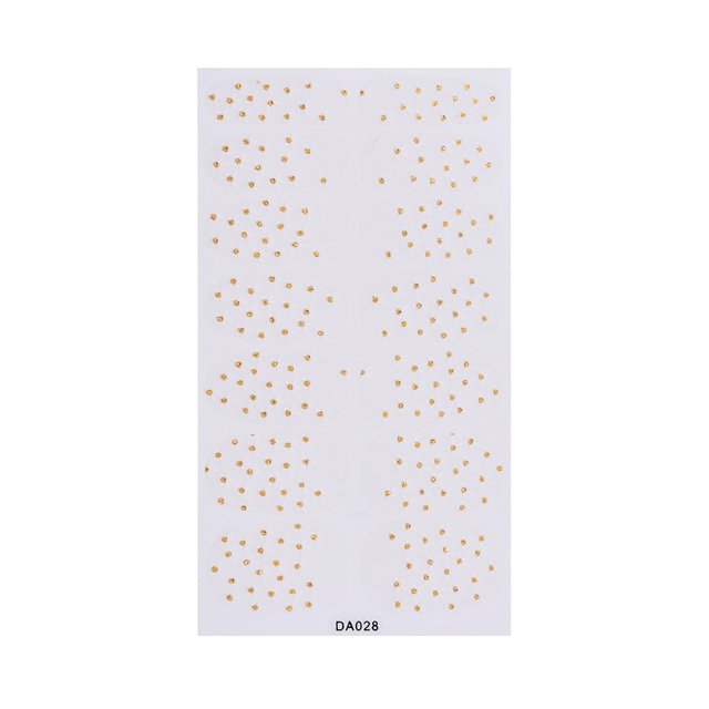 Adhesivo para uñas HUOGUO, película de esmalte de uñas impermeable, 12 x 7 cm