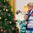 thumbnail image 3 of Adornos navideños de animales del bosque, adornos acrílicos 2D de zorros, águilas y pájaros, colgantes del bosque para decorar el árbol de Navidad y fiestas en casa, 3 of 7