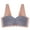 Blue, variant on Aayomet Push Up Bra Women's Wireless Medium Impact Plus Size Padded Sports Bra,Beige 3XL