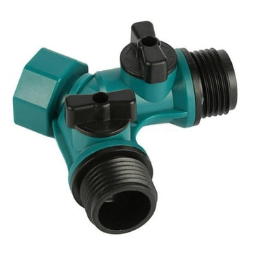 Goodhd 2 Way Garden Hose Splitter Y-Type Watering Connector Distributor Outdoortap