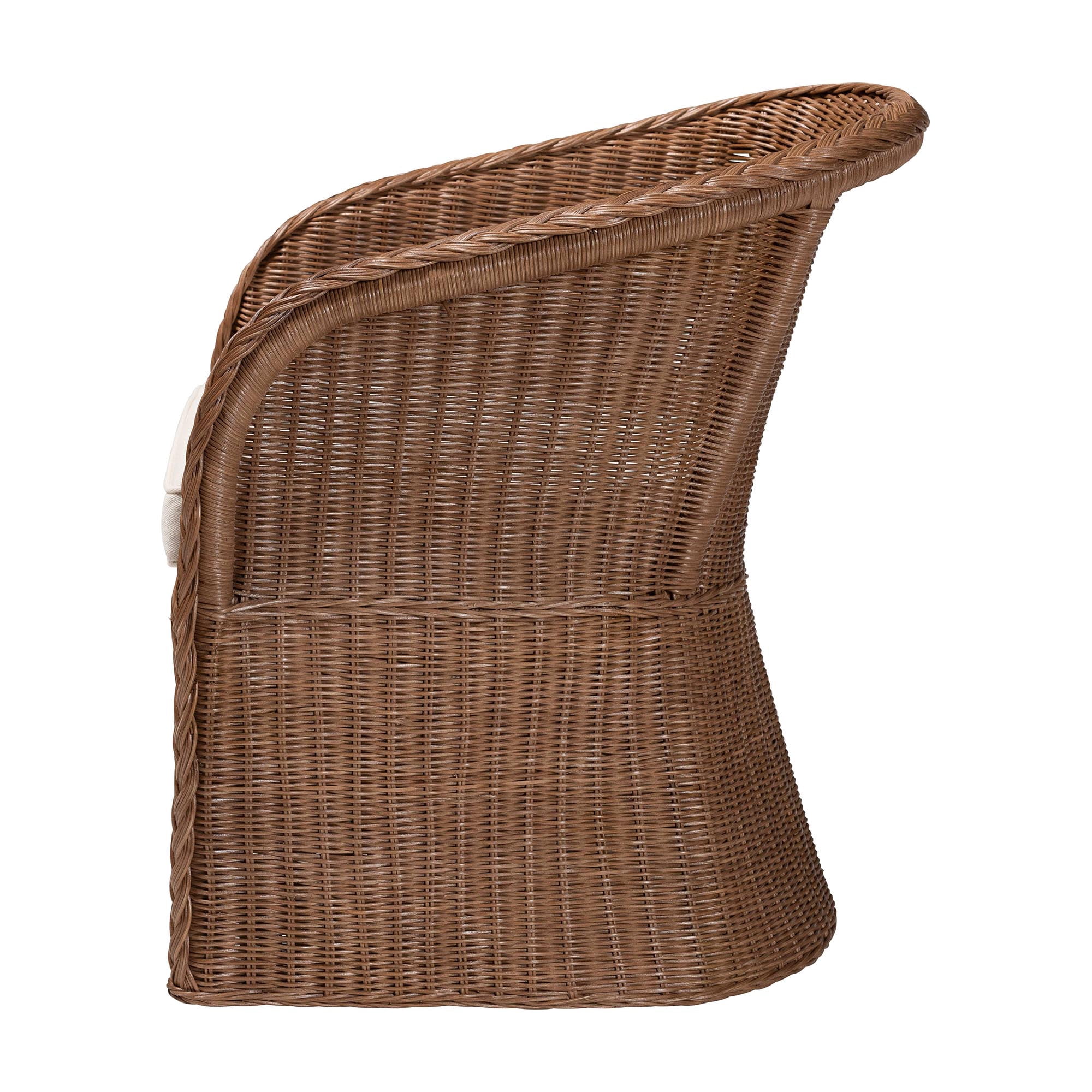 bali & pari Memphis Boho Arm Chair, Peanut Brown