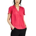 thumbnail image 2 of MSRP $60 Alfani Women Shirred V-Neck Dolman-Sleeve Blouse Size XL, 2 of 2
