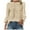 Beige_1, variant on Godom Women Eyelet Long Sleeve Tops Shirts Dressy Hollow Out Crochet Lace Embroidered Blouses 2025 Fashion
