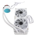 thumbnail image 1 of Enfriador De Agua Líquido Para CPU De 240 Mm, Ventilador PWM De 120 Mm, Iluminación RGB, Ventilador De CPU Para LGA2066, AM4, AM5, 1150, 1151, 1155, 1156, 1200, 2011, 2011-V3,, 1 of 7