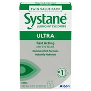 SYSTANE Ultra Lubricant Eye Drops 2x10ml