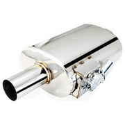 6 x 10 in. 16 in. Body Length 3 in. Flanged Inlet 3 in. Single Wall Varex Universal Oval Muffler