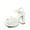 WHITE, variant on Women's Platform Chunky Heels Square Open Toe Ankle Strap High Heeled Sandals Y2K Shoes for Party Brunch