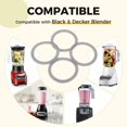 thumbnail image 5 of Junta de Sellado DRELD 132812-07 compatible con Licuadora Black and Decker BL1900 BL3900 BL4900 BL5000 BL6000 paquete de 4, 5 of 5