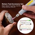 thumbnail image 2 of Qiilu DIY Rotatory Tool Accessory Kit,Rotatory Tool Accessory,242Pcs Rotatory Tool Accessory Set Kit for DIY Cutting Carving Sanding Polishing Drilling, 2 of 8