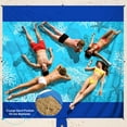 thumbnail image 3 of Sea Turtle Beach Blanket Sandproof Waterproof Extra Large Blanket for 1-6 Adults Size 78"x86" with Ground Mails,Pouch Bag, Anti Sand,Skin Friendly Machine Washable Outdoor Blanket, 3 of 6