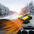 thumbnail image 4 of Hvmvliv Vehicle Heater Car Heater and Cooler, Dual-Function Defogger and Fast Heating Warmer, 12V 150W Portable Temperature Control for Enhanced Driving Safety Yellow, 4 of 6