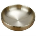 thumbnail image 1 of Tazón de material acero Inoxidable Para Fideos, Sopa, , Ensalada, , Utensilios De Cocina para primera , Diámetro: 19 Cm 23 Cm Oro 19cm, 1 of 9